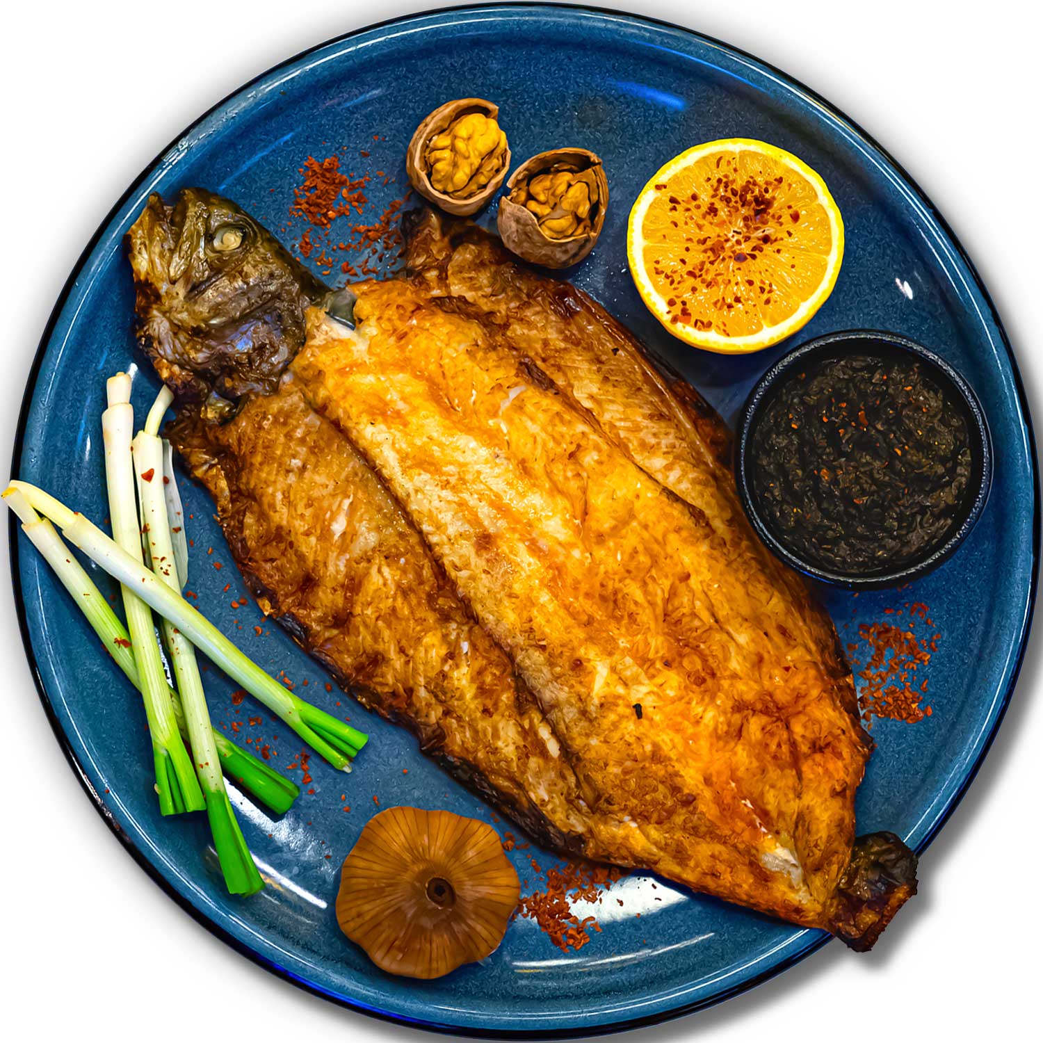 بشقاب رژیمی و ماهی